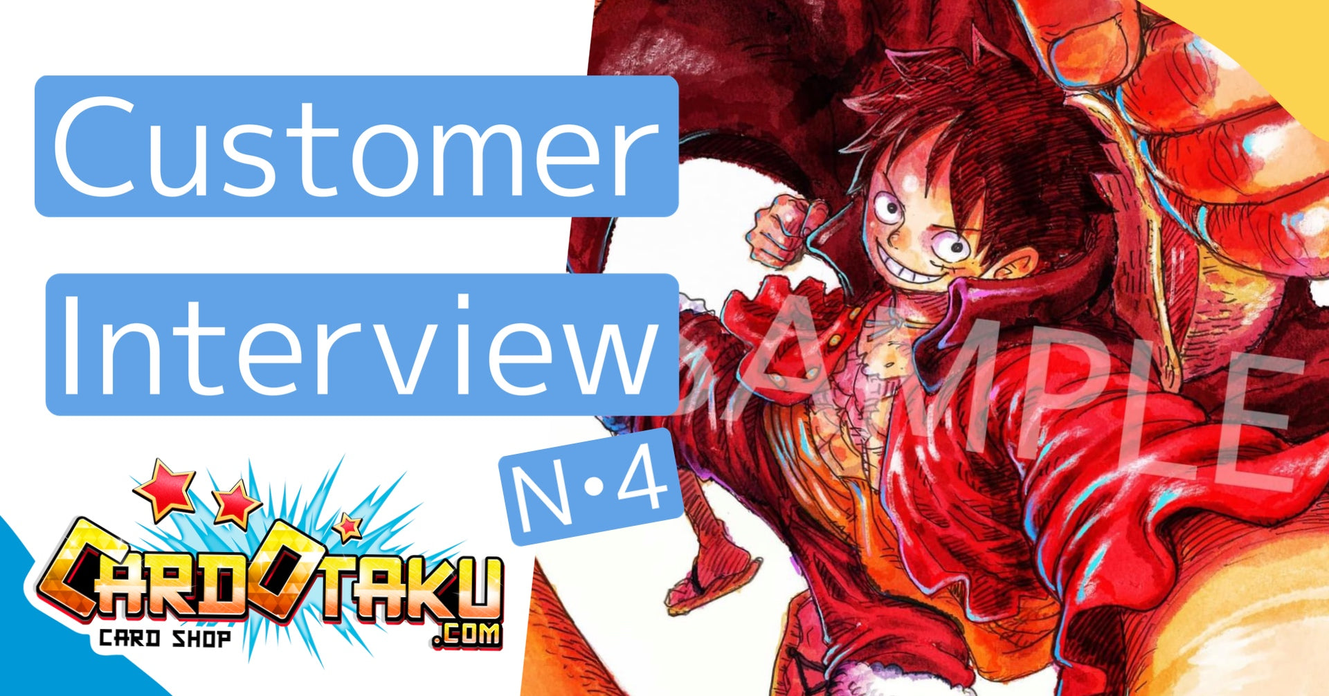 Interview / exchange between collectors #4: One Piece card game