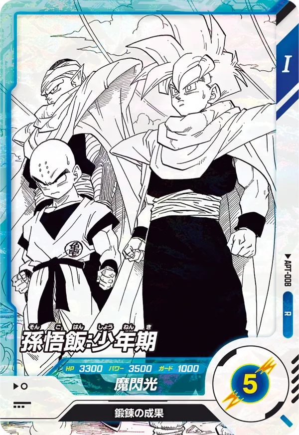 DRAGON BALL SUPER DIVERS APT-008 Rare card
Son Gohan : Shounenki