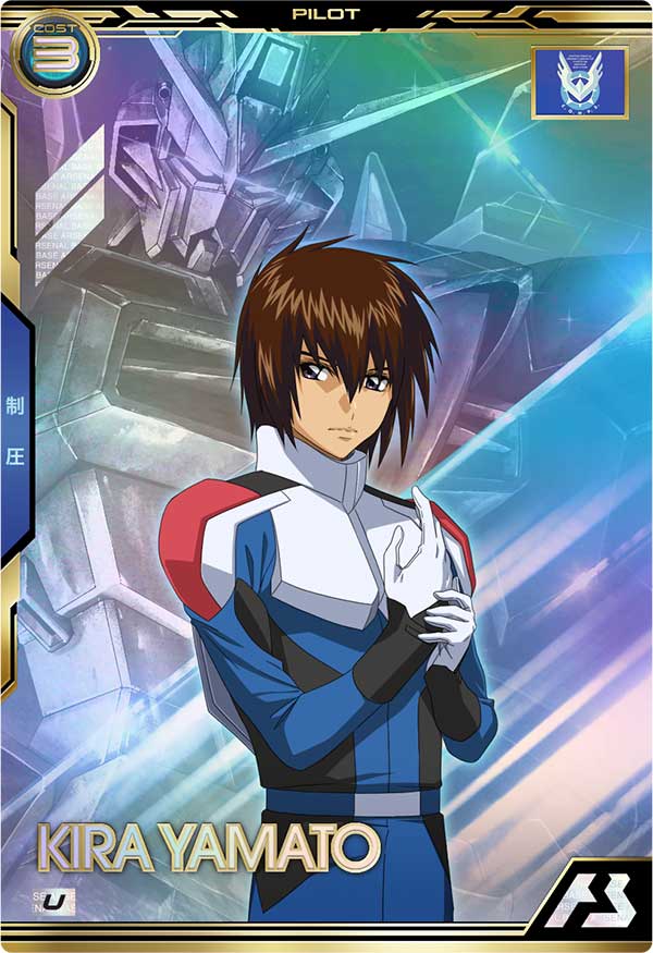 Mobile Suit GUNDAM ARSENAL BASE BP01-024 Unicorn Gundam card KIRA YAMATO