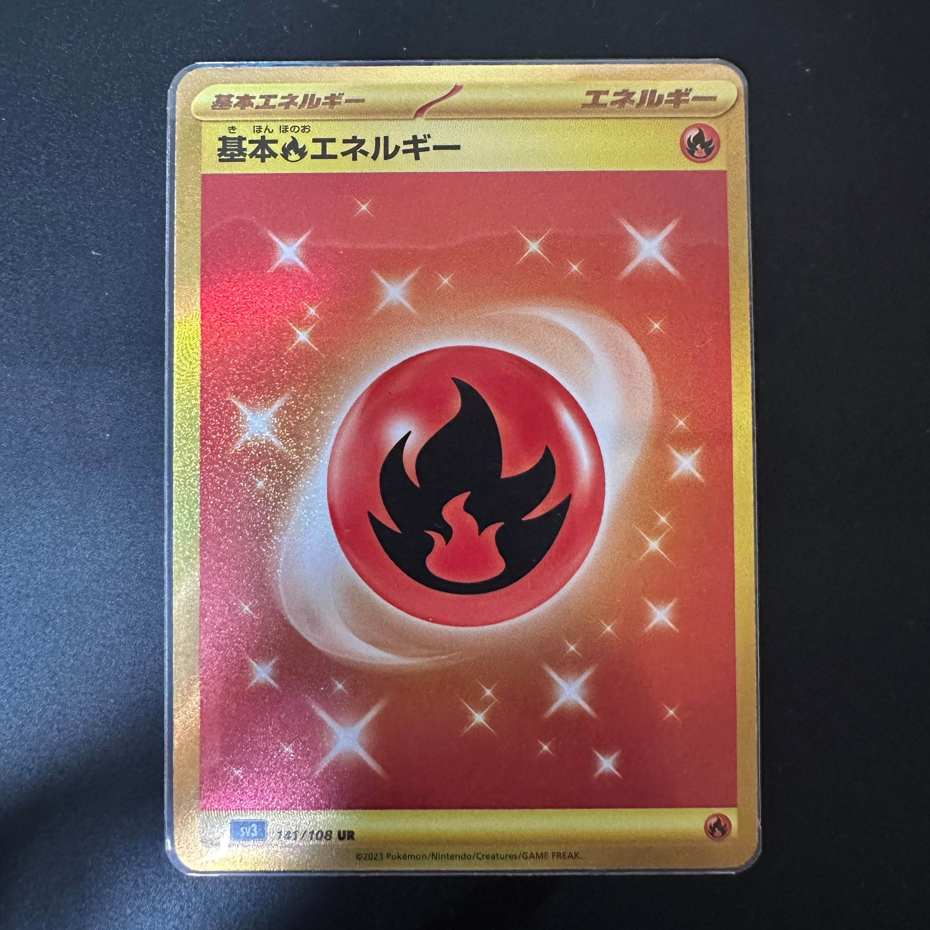 POKÉMON CARD GAME sv3 141/108 UR