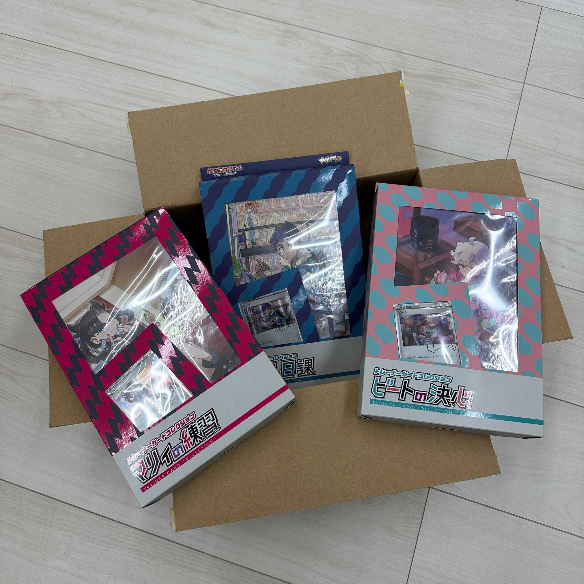 POKÉMON CARD GAME SWORD & SHIELD TRAINER CARD COLLECTION 3 sets set