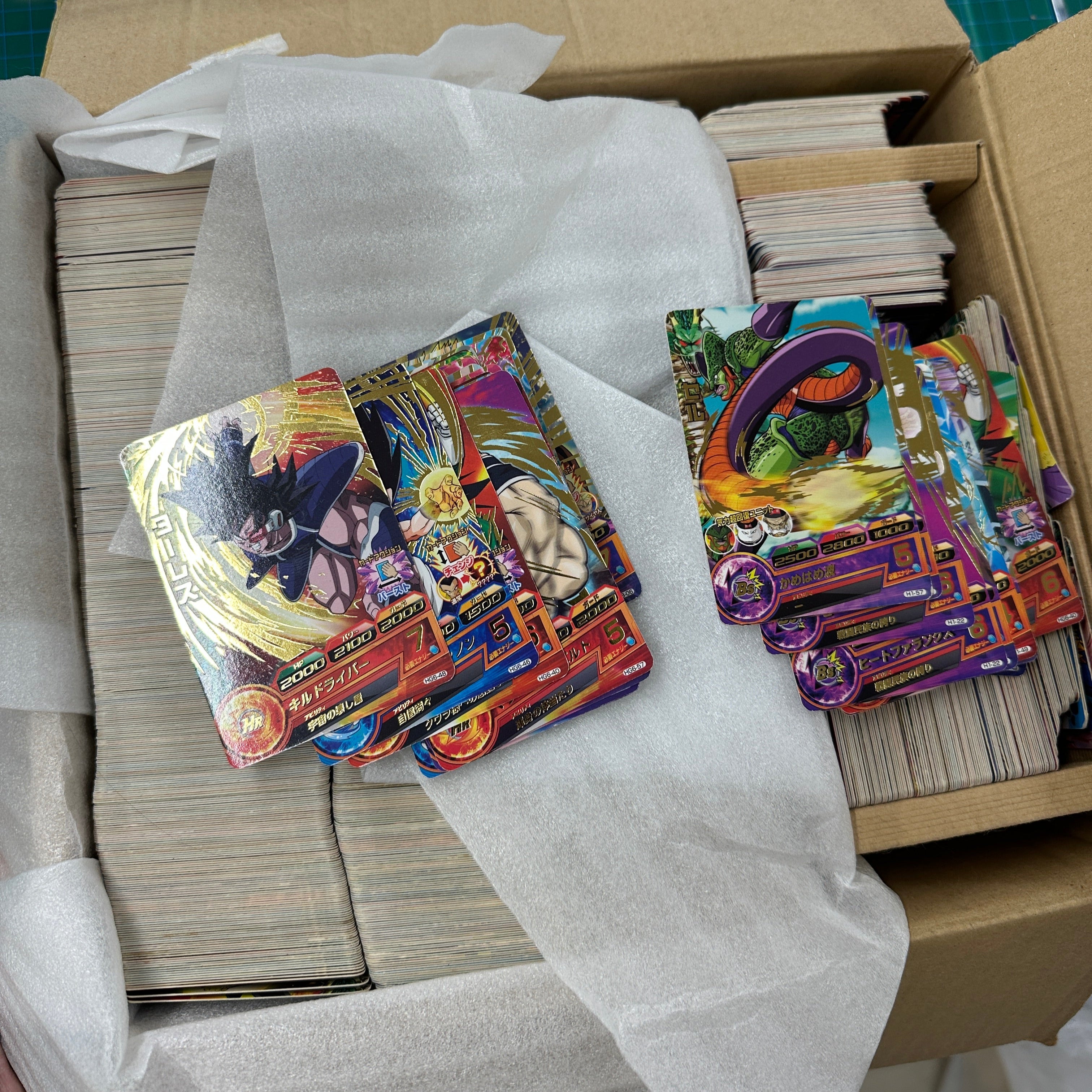 Random DRAGON BALL HEROES cards