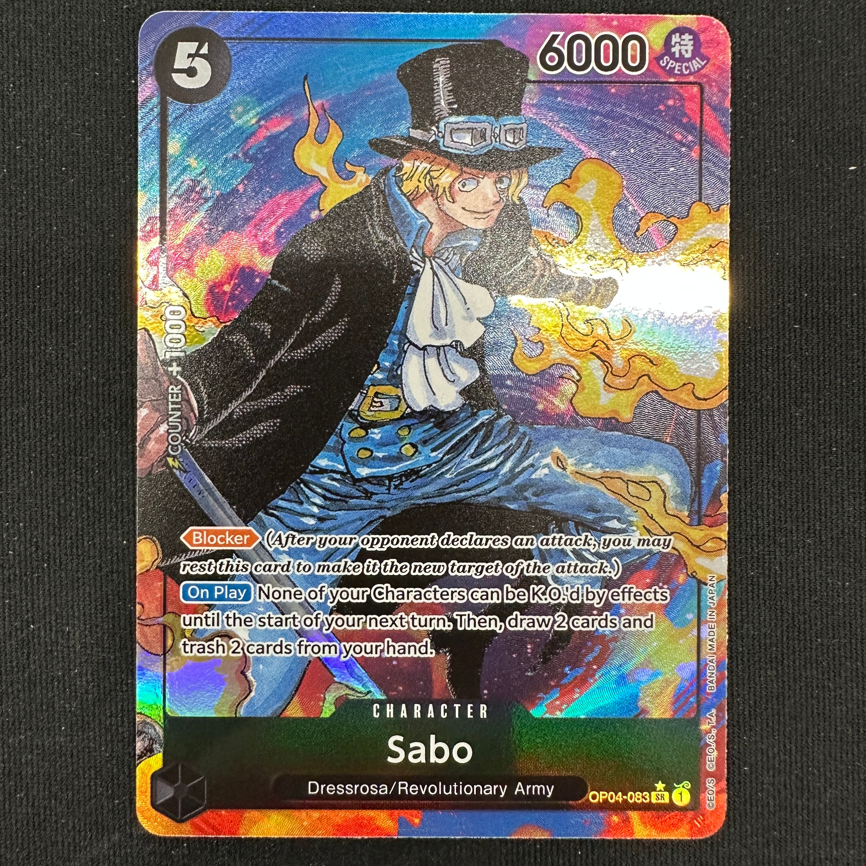 ONE PIECE CARD GAME OP04-083 Parallel English