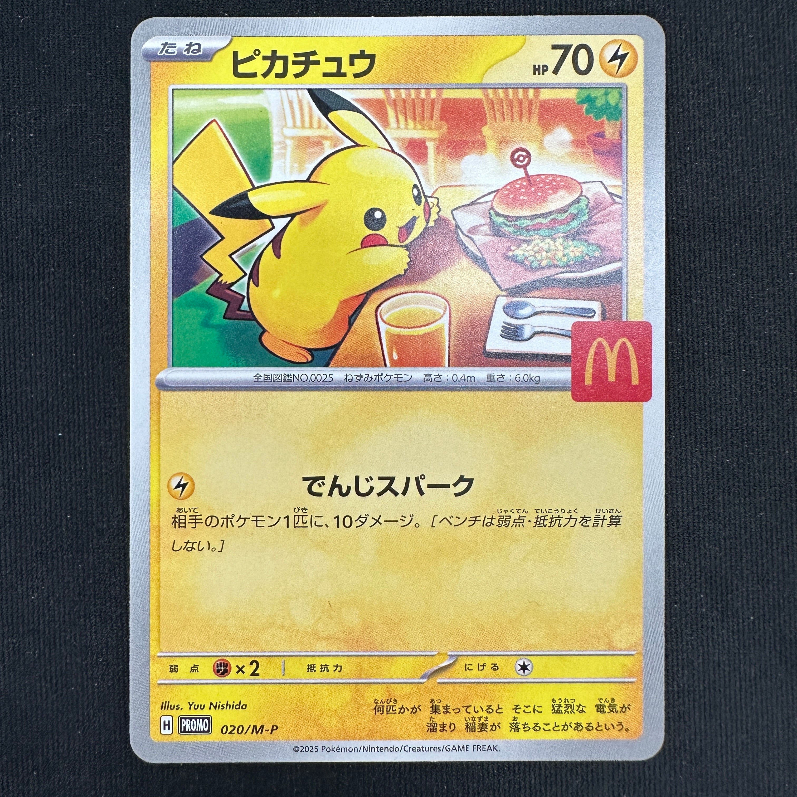 Pokémon Card Game MEGA PROMO 020/S-M in blister
Release date: August 9 2025
Pikachu