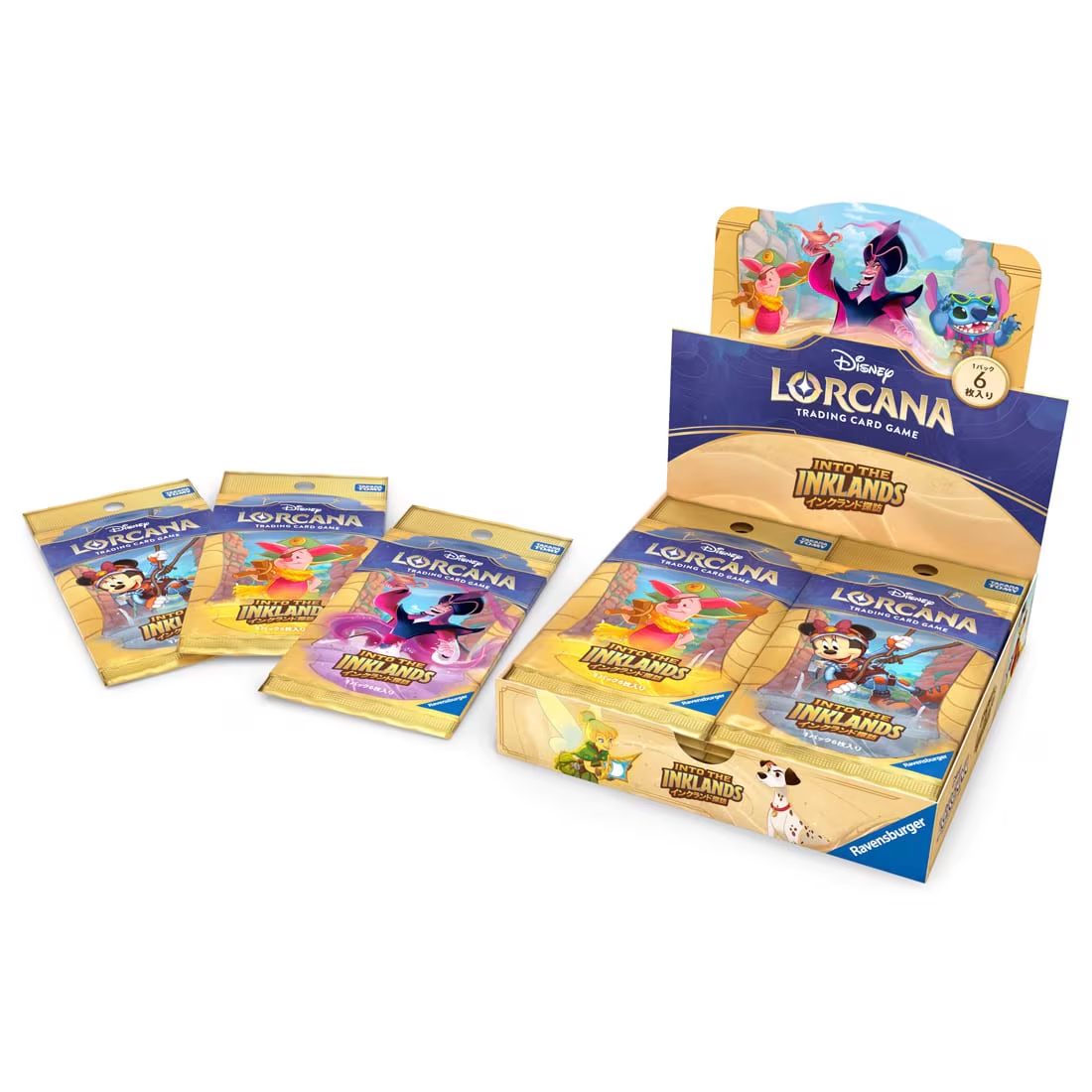 DISNEY LORCANA TRADING CARD GAME Booster pack INTO THE INKLANDS - Box DISNEY LORCANA TRADING CARD GAME Booster pack INTO THE INKLANDS - Box