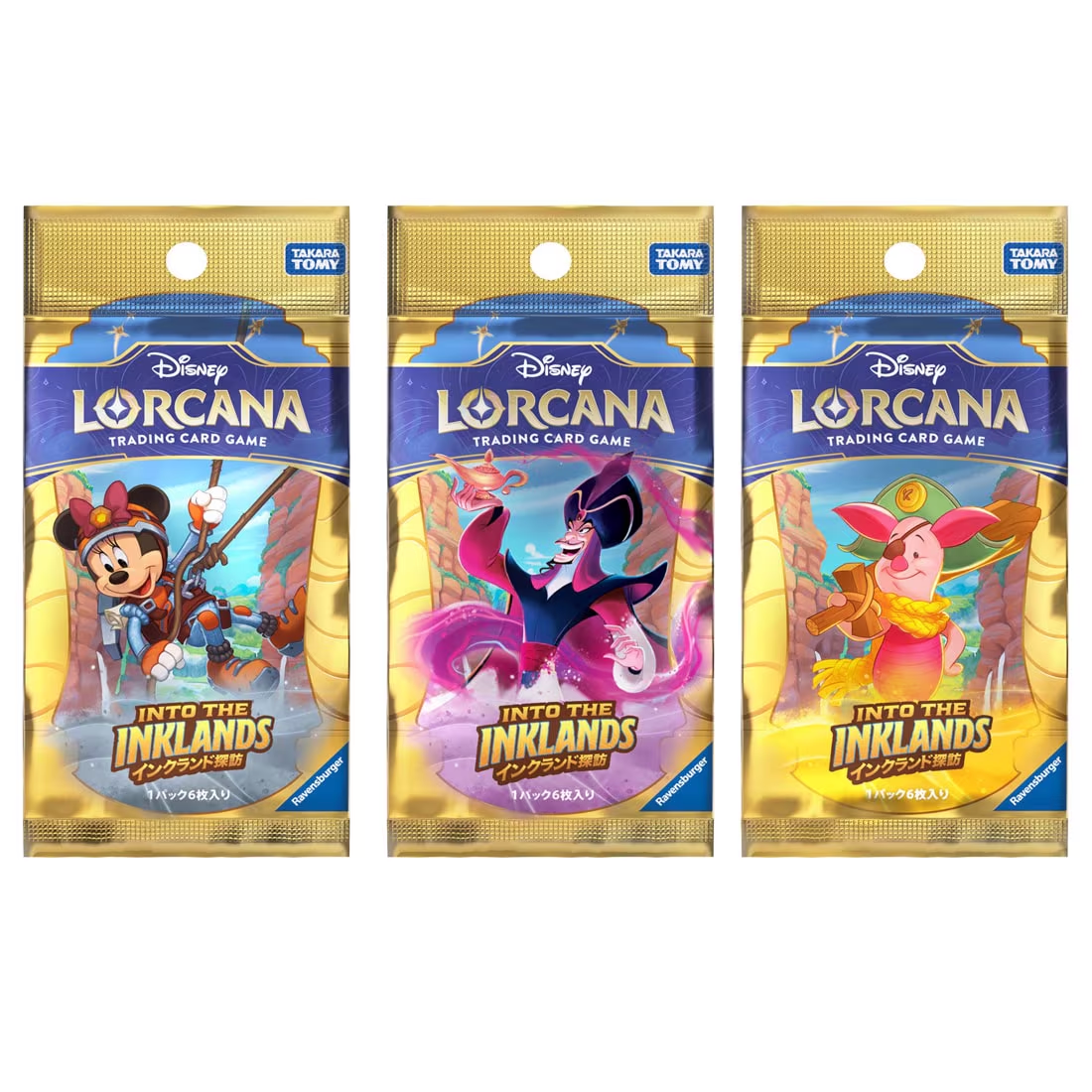 DISNEY LORCANA TRADING CARD GAME Booster pack INTO THE INKLANDS - Booster pack
