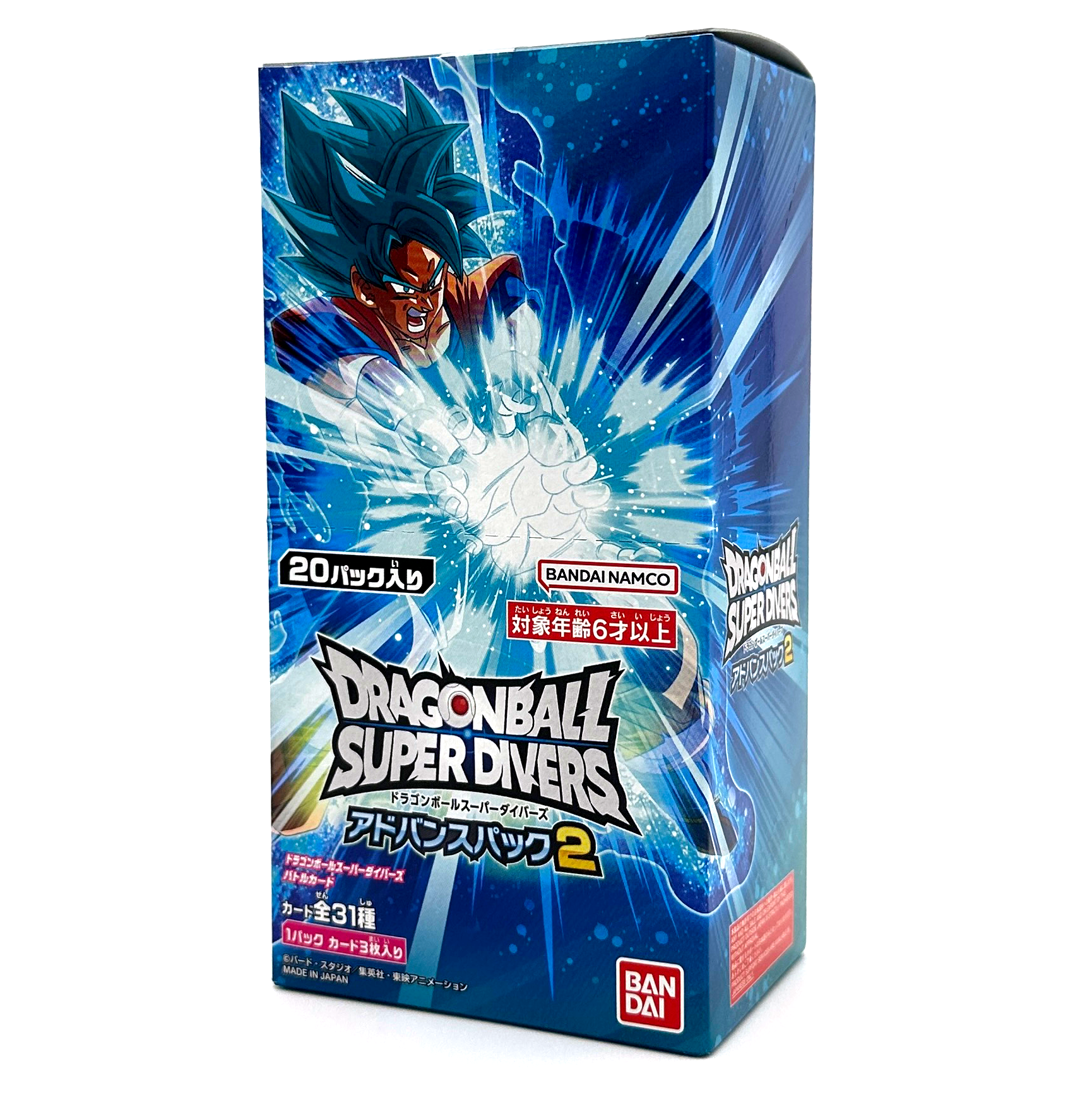 DRAGON BALL SUPER DIVERS ADVANCE PACK 2 (AP2) - Booster box