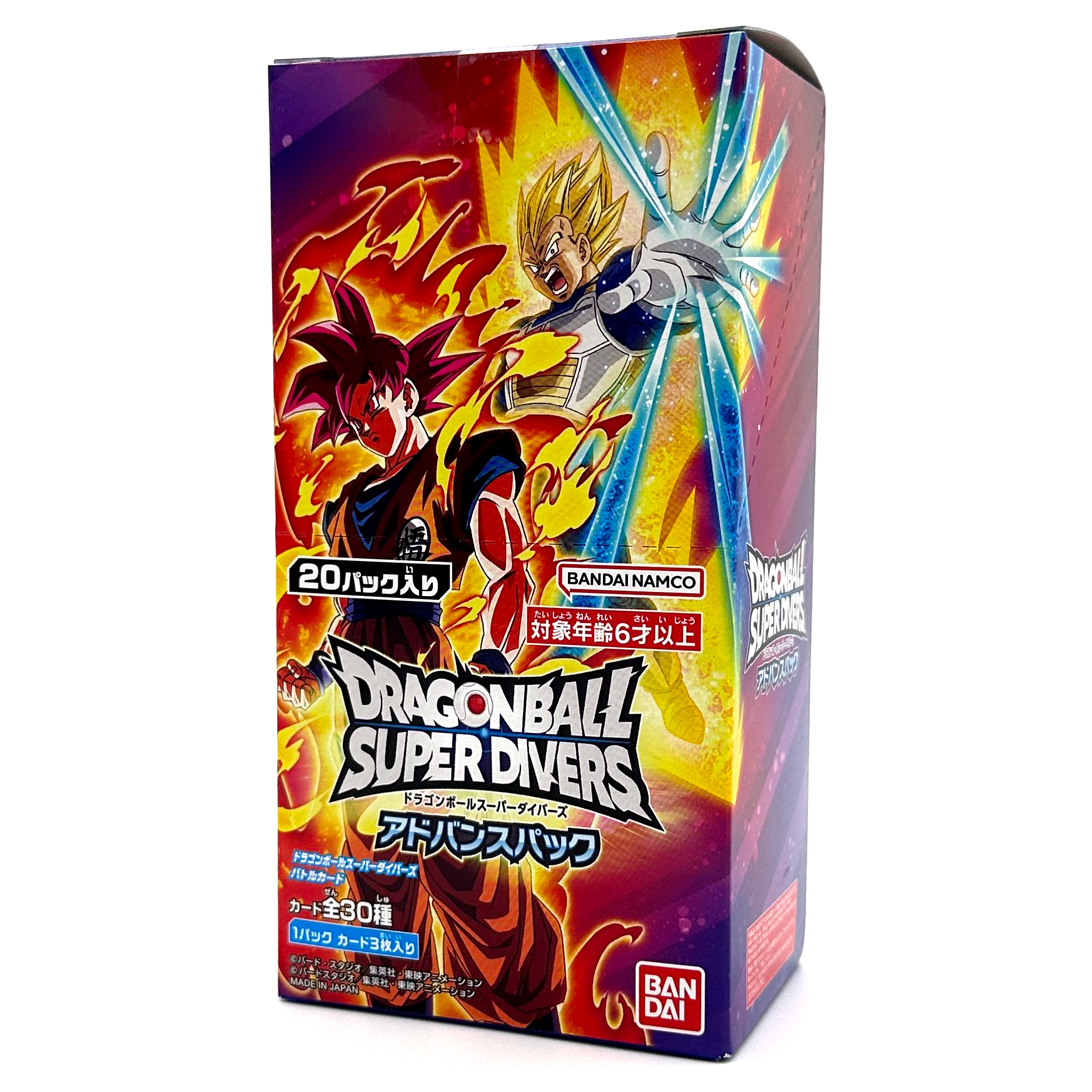 DRAGON BALL SUPER DIVERS ADVANCE PACK (AP) - Booster box