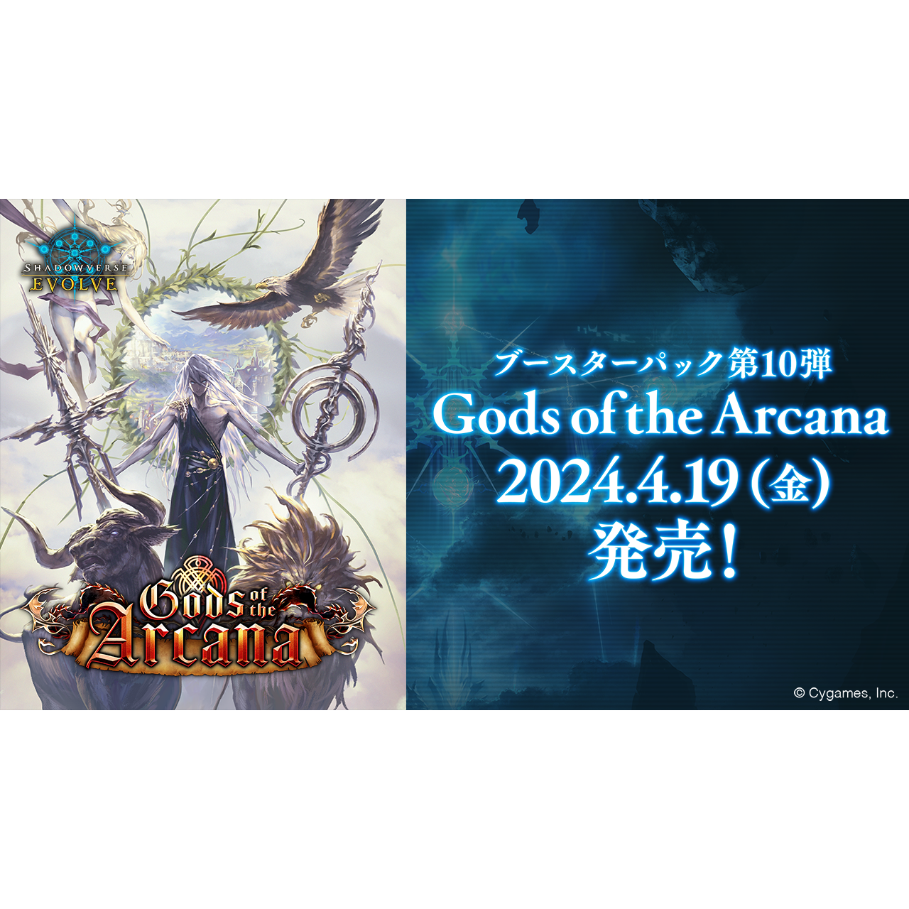 SHADOWVERSE EVOLVE Booster Pack 第10弾 「Gods of the Arcana」 Box