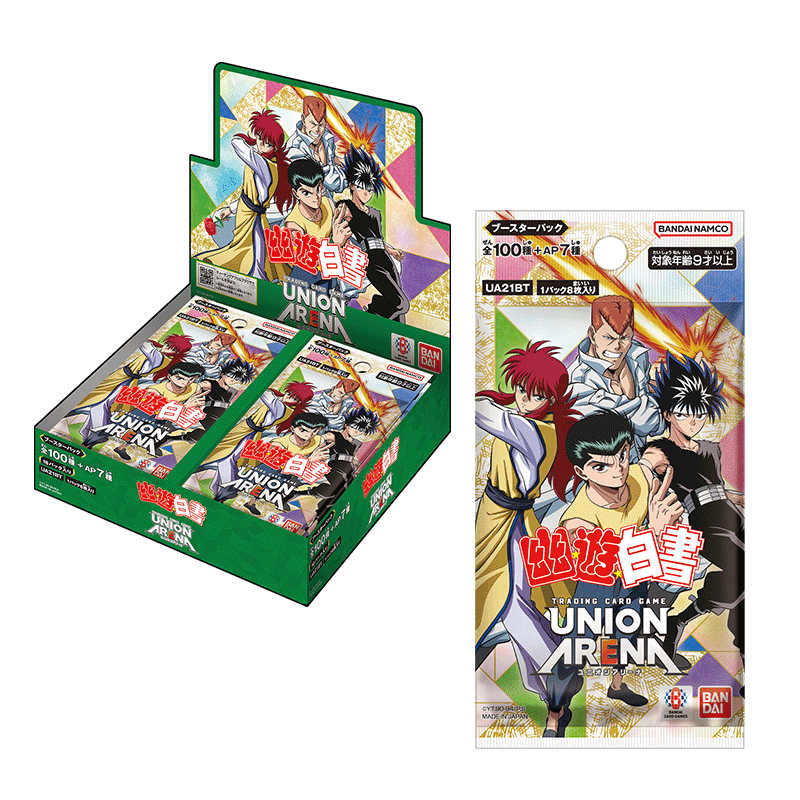 <p>TRADING CARD GAME UNION ARENA [UA21BT] Yu☆Yu☆Hakusho - Box</p> <p>&nbsp;</p>