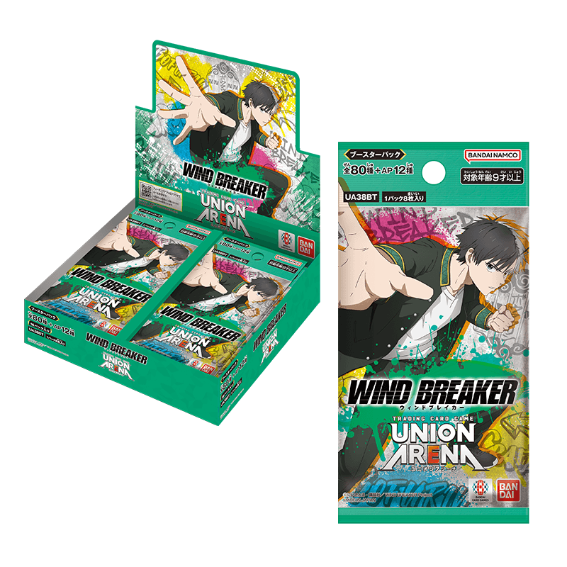 Union Arena WIND BREAKER Booster Pack UA38BT