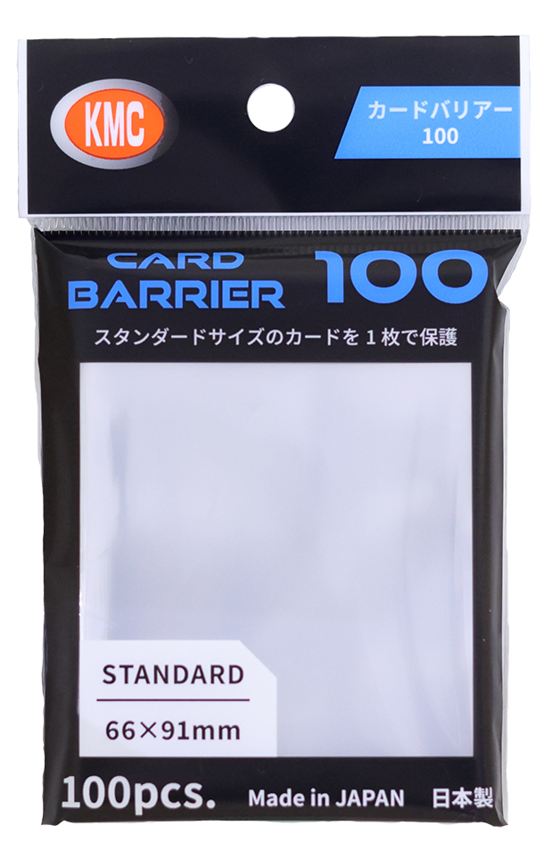 KMC CARD BARRIER 100 SIZE 66 x 91 mm / 100