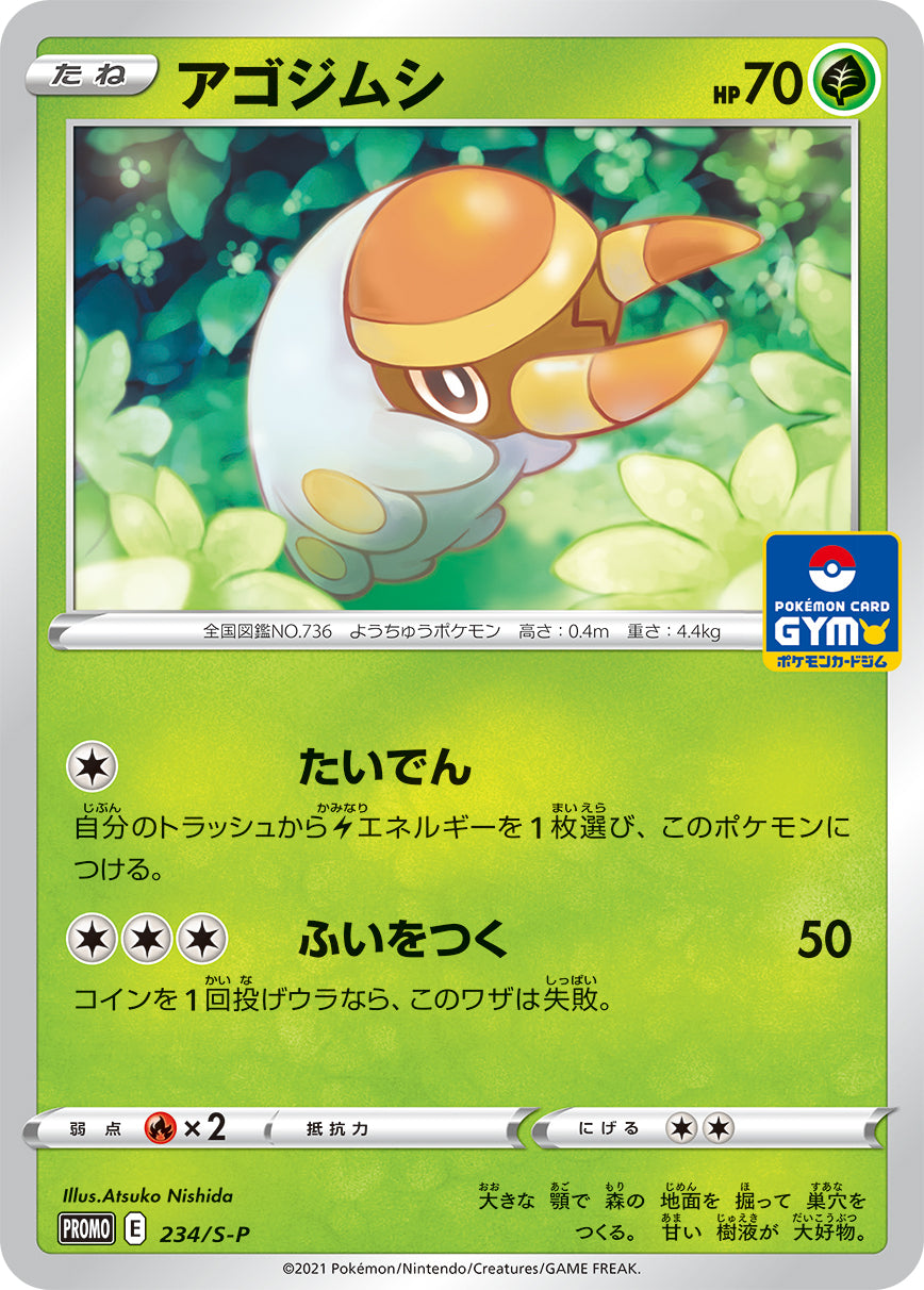 Pokémon Card Game PROMO 234/S-P Grubbin