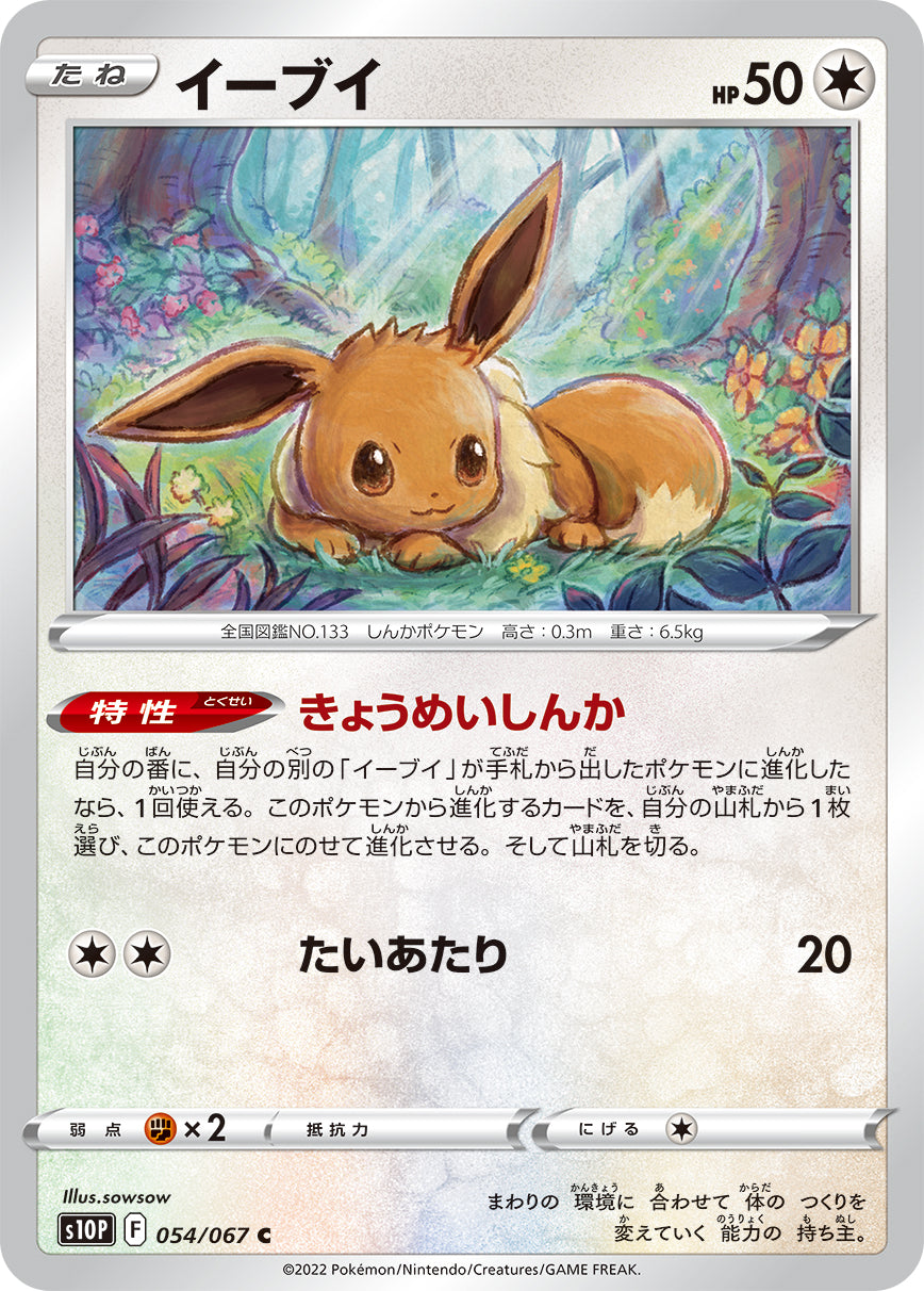 POKÉMON CARD GAME s10P 054/067 C