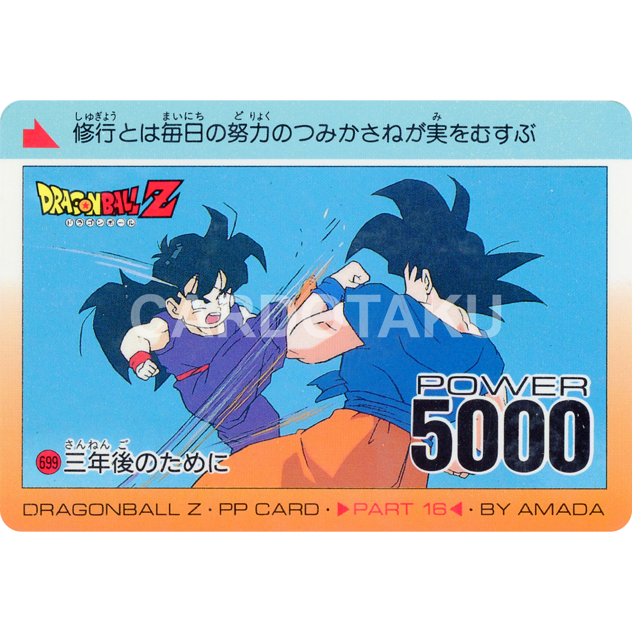 DRAGON BALL PP Card 699