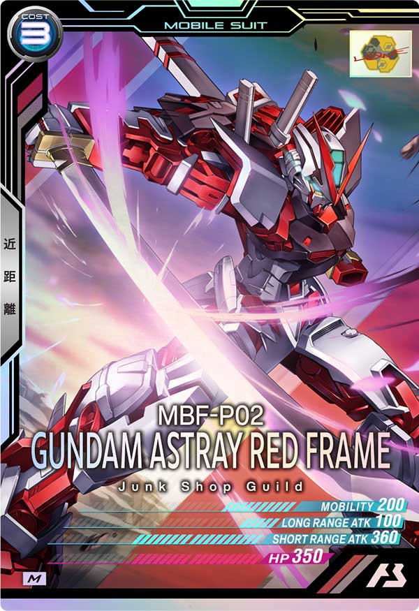 GUNDAM ARSENAL BASE AB02-031 Master Rare card