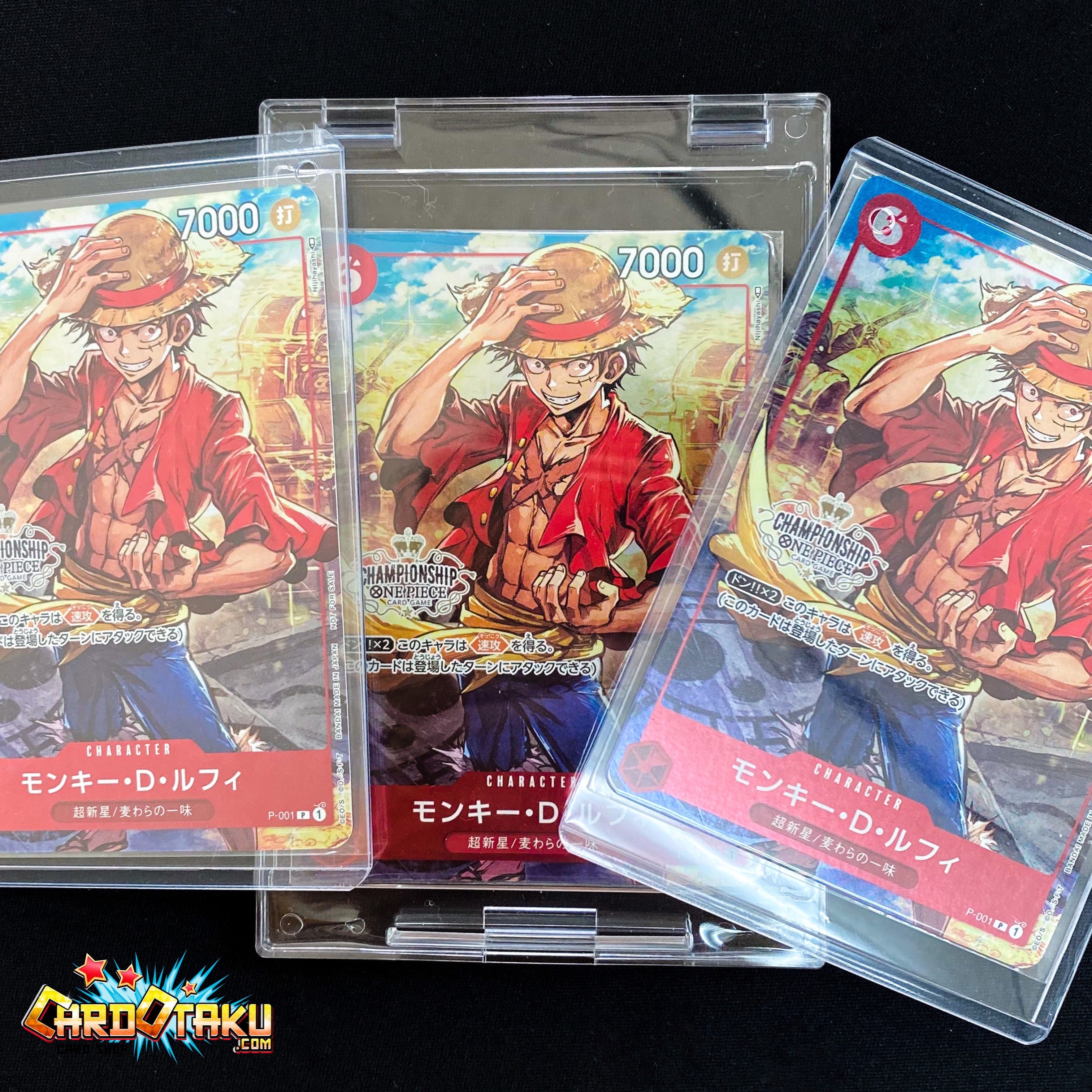 one piece luffy p-001 championship