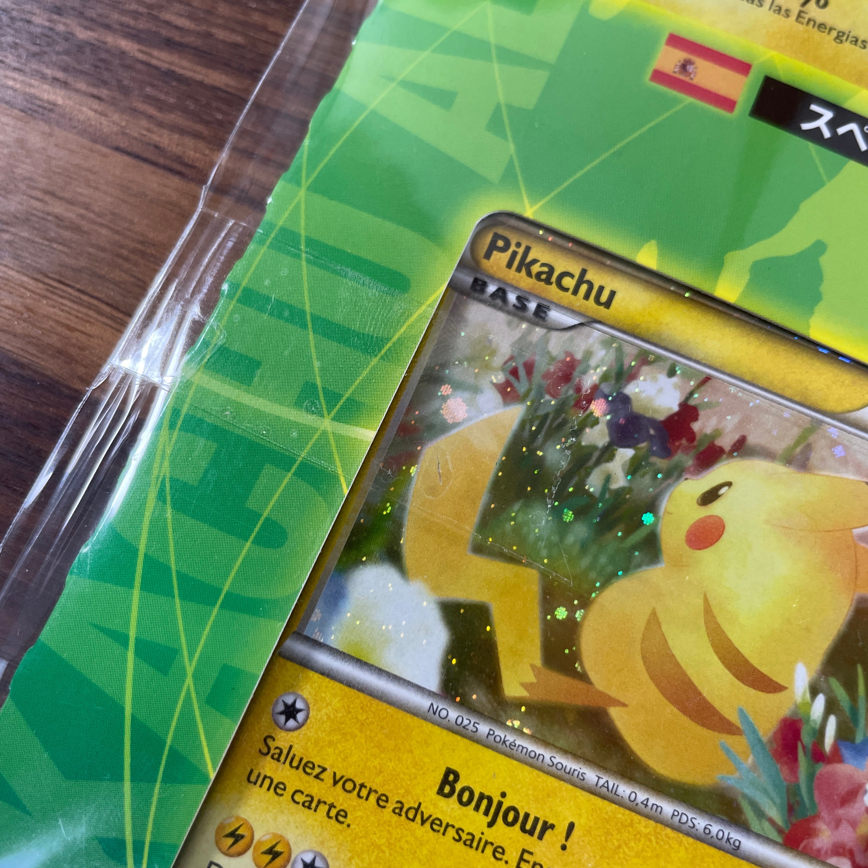 POKÉMON CARD GAME PIKACHU WORLD unselead