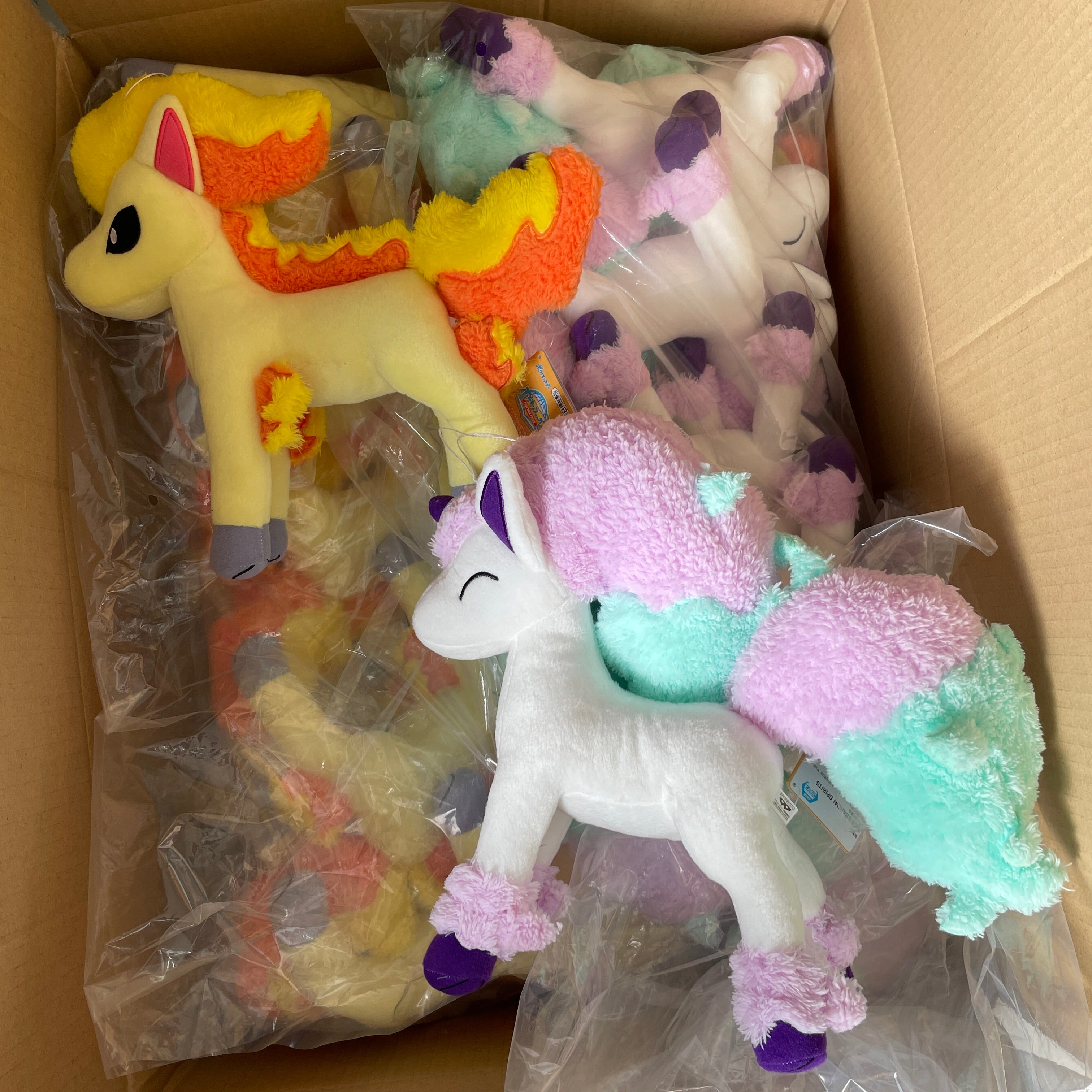 BANPRESTO Pokémon Focus <Regional stuffed animals> Big plush toys - Galarian Ponyta -