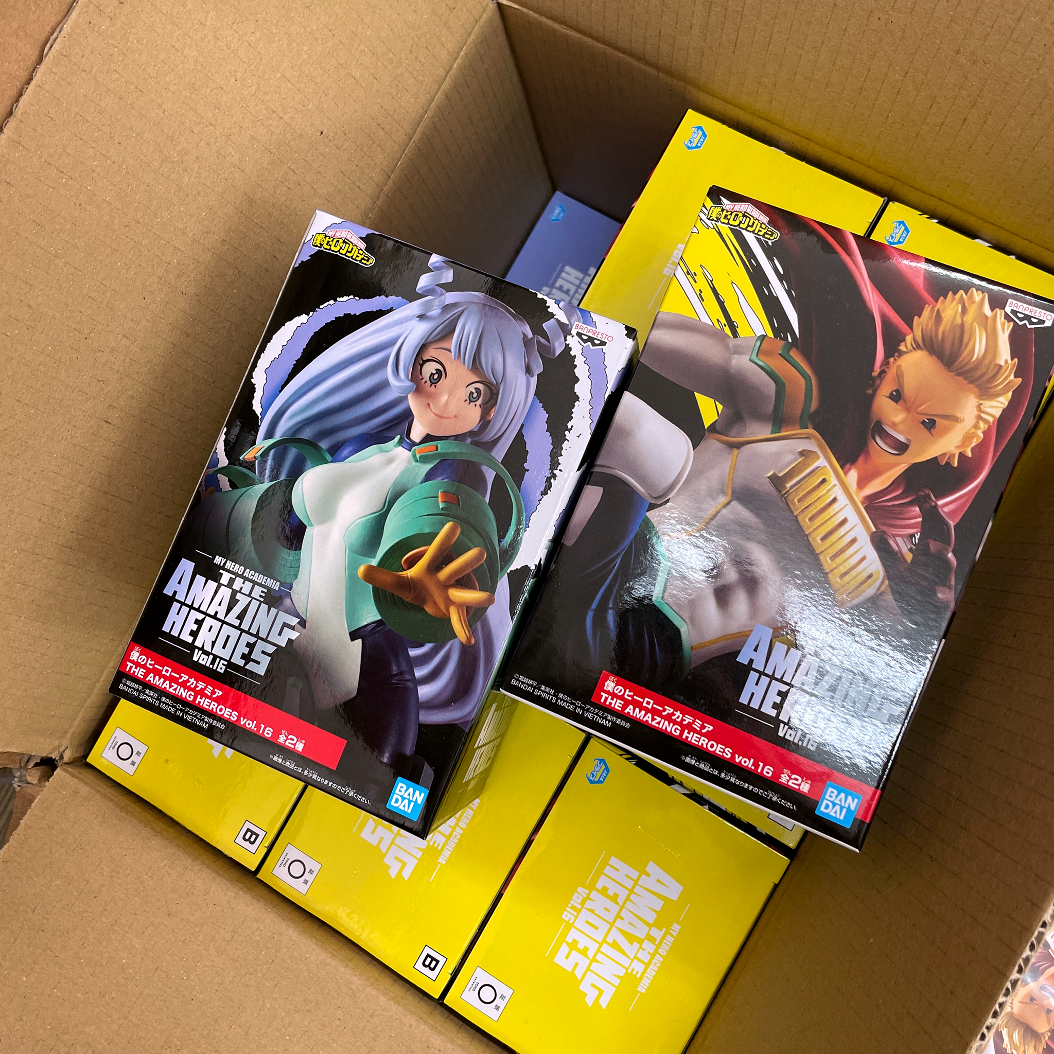 BANPRESTO MY HERO ACADEMIA THE AMAZING HEROES vol.16 - Set