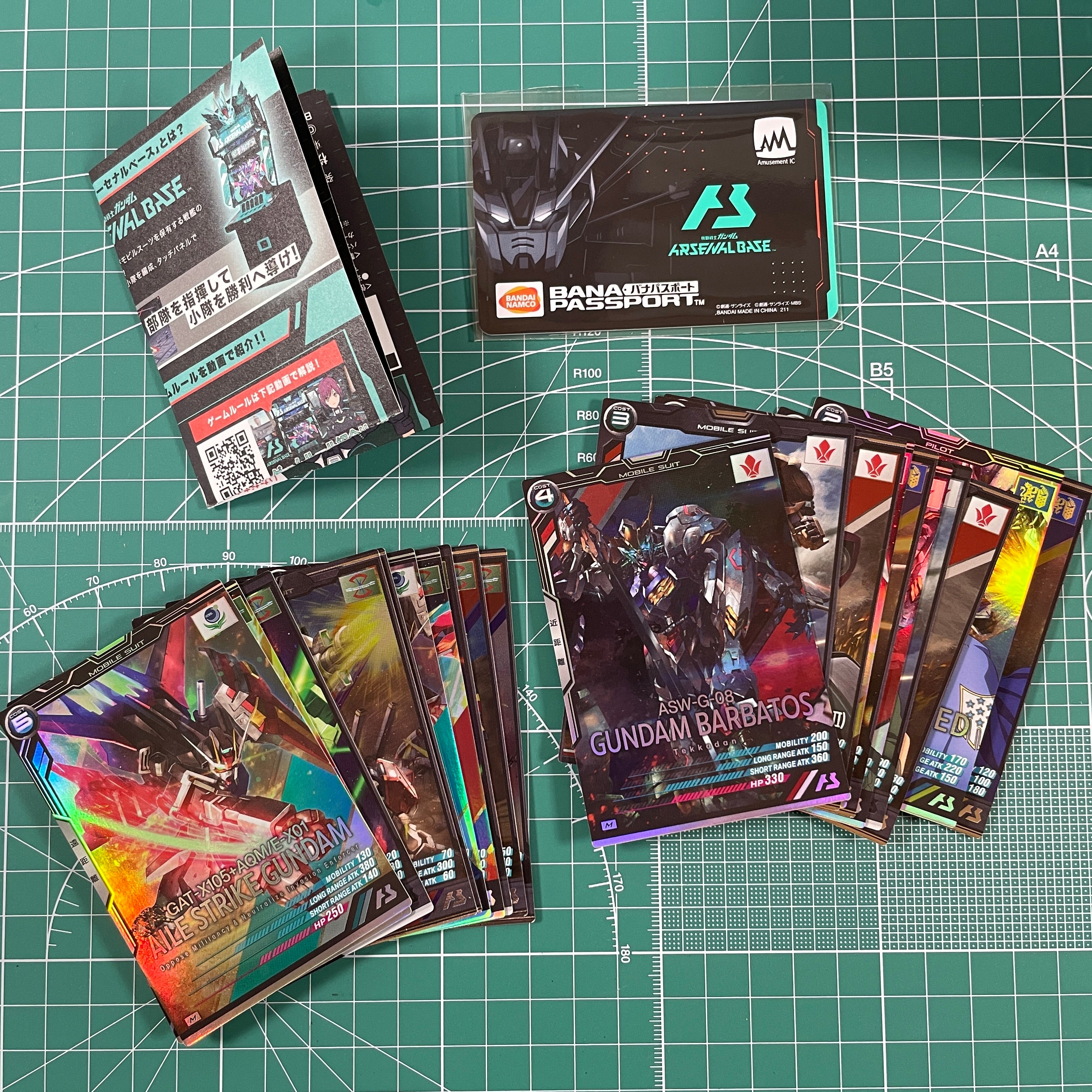 MOBILE SUIT GUNDAM ARSENAL BASE STARTER DECK SET
