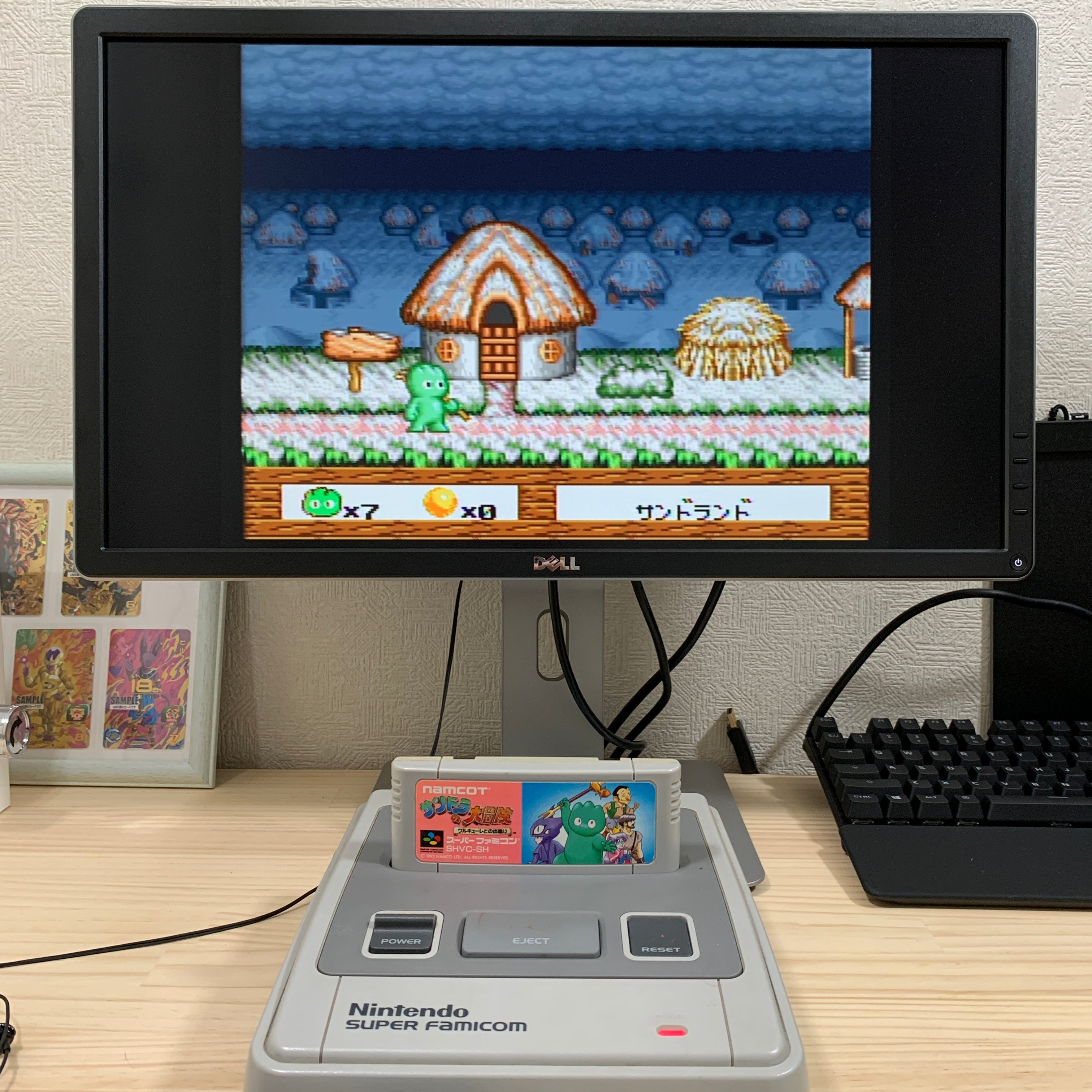 SUPER FAMICOM - Sandra no Daibouken Valkyrie to no Deai - Soft only