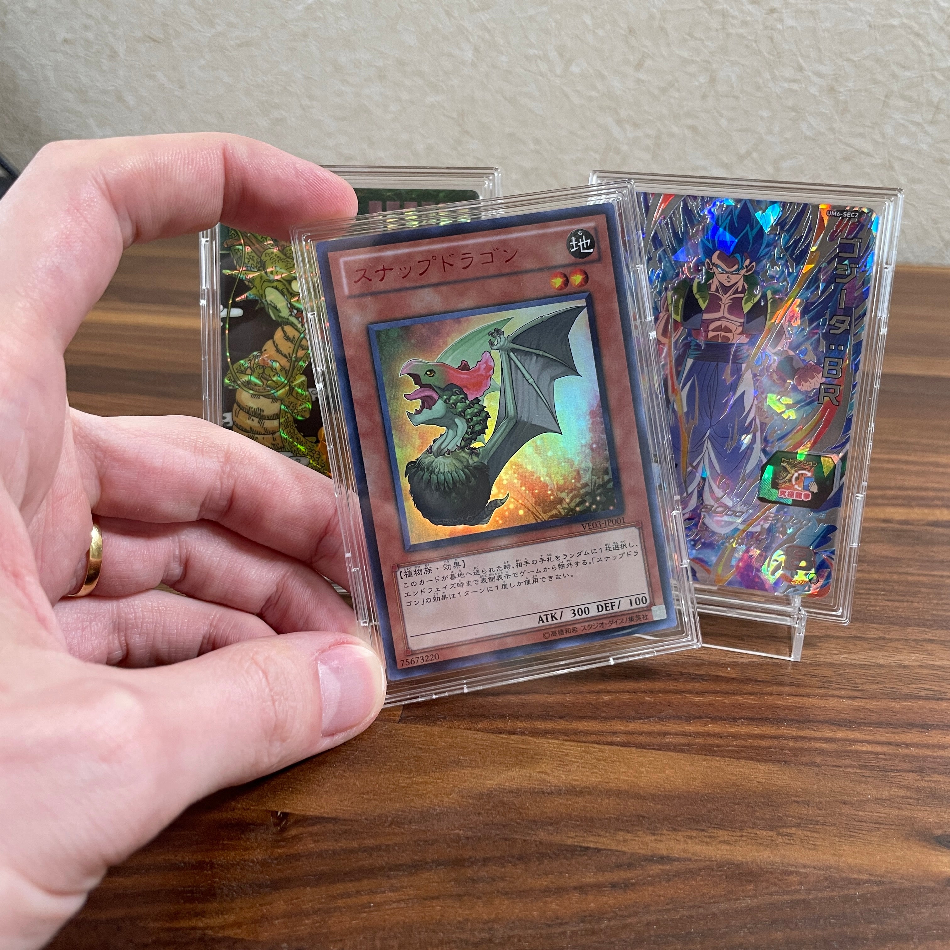 FULL PROTECT SLEEVE SUPER HARD TRADING CARD SLEEVE Small size type (set of 3)