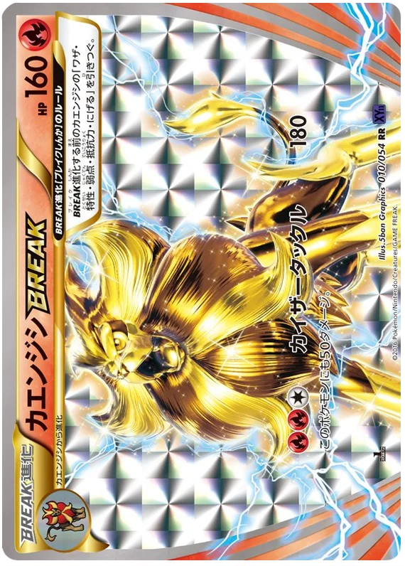 pyroar pokemon card POKÉMON CARD GAME XY11 010/054 RR Pyroar