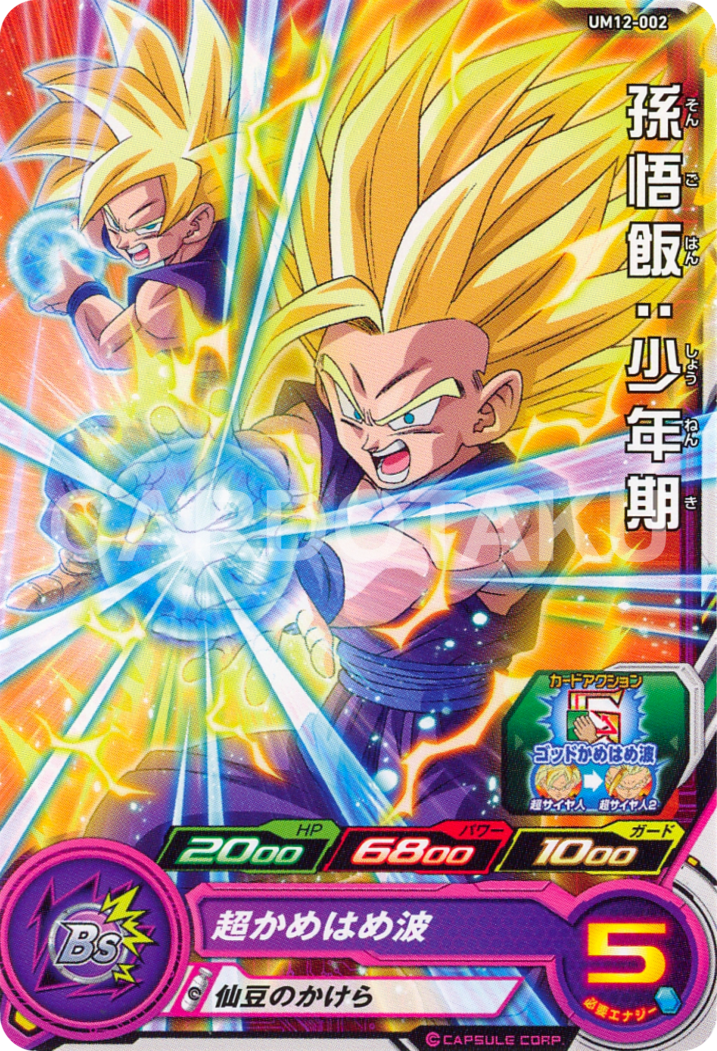 SUPER DRAGON BALL HEROES UM12-002 C
