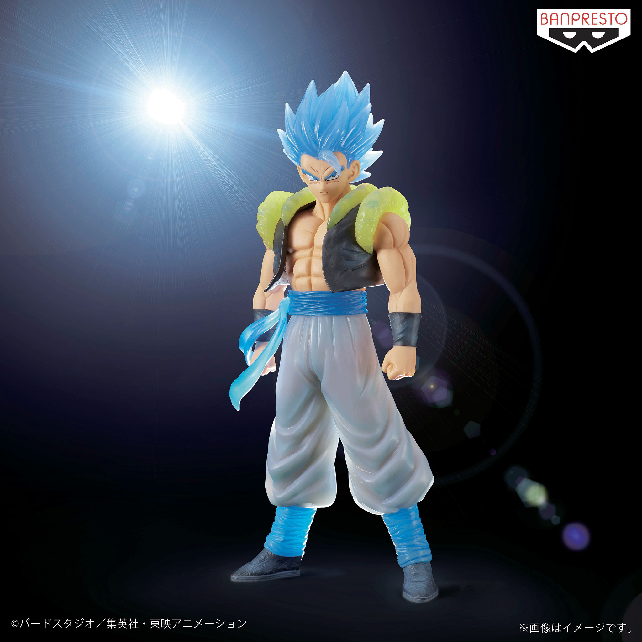 BANPRESTO DRAGON BALL SUPER CLEARISE SUPER SAIYAN GOD SUPER SAIYAN GOGETA