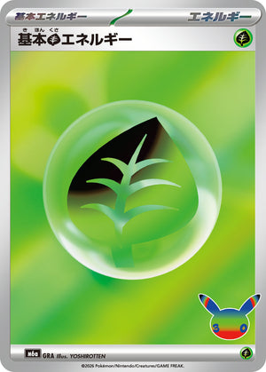 POKÉMON CARD GAME M6a Basic Grass Energy
