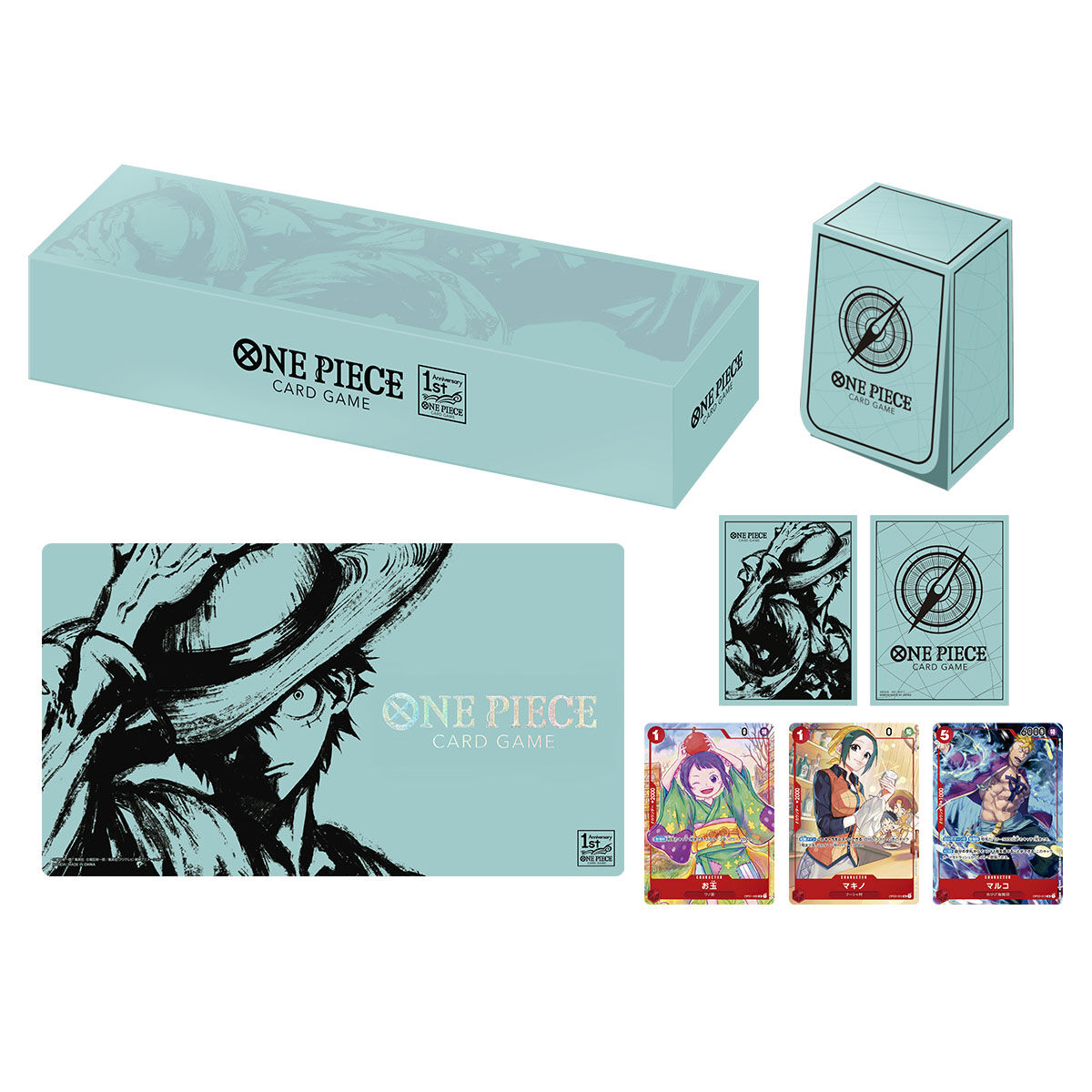 ONE PIECE CARD GAME 1st ANNIVERSARY SET