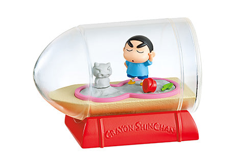 RE-MENT Crayon Shin chan Terrarium Mainichi ga tanoshiizo! (6 items complete set)