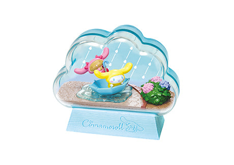 RE-MENT Cinnamoroll terrarium collection Fuwa Fuwa Happy Days (6 items complete set)