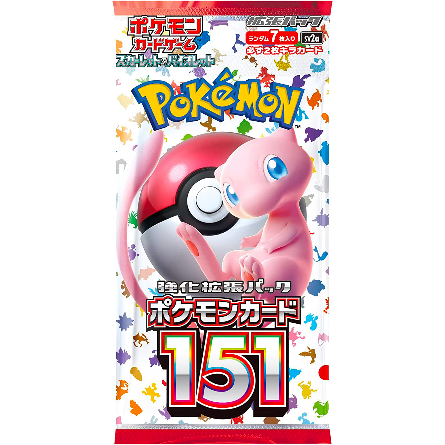 [sv2a] POKÉMON CARD GAME SCARLET & VIOLET Expansion pack ｢POKÉMON 151｣ Box