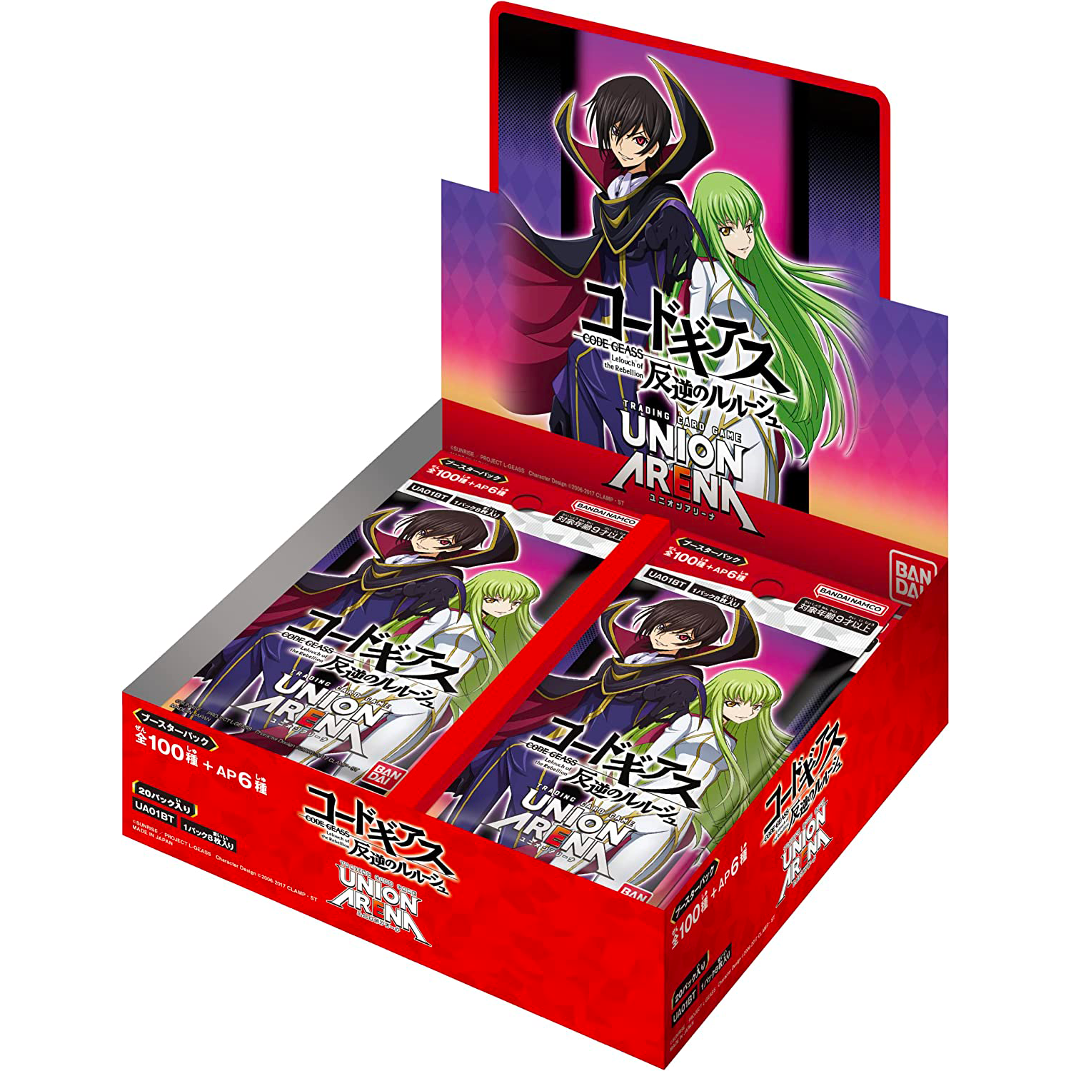 TRADING CARD GAME UNION ARENA [UA01BT] CODE GEASS Lelouch of the Rebellion - Box