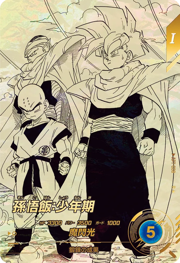 DRAGON BALL SUPER DIVERS APT-008 Rare Parallel card


Son Gohan : Shounenki