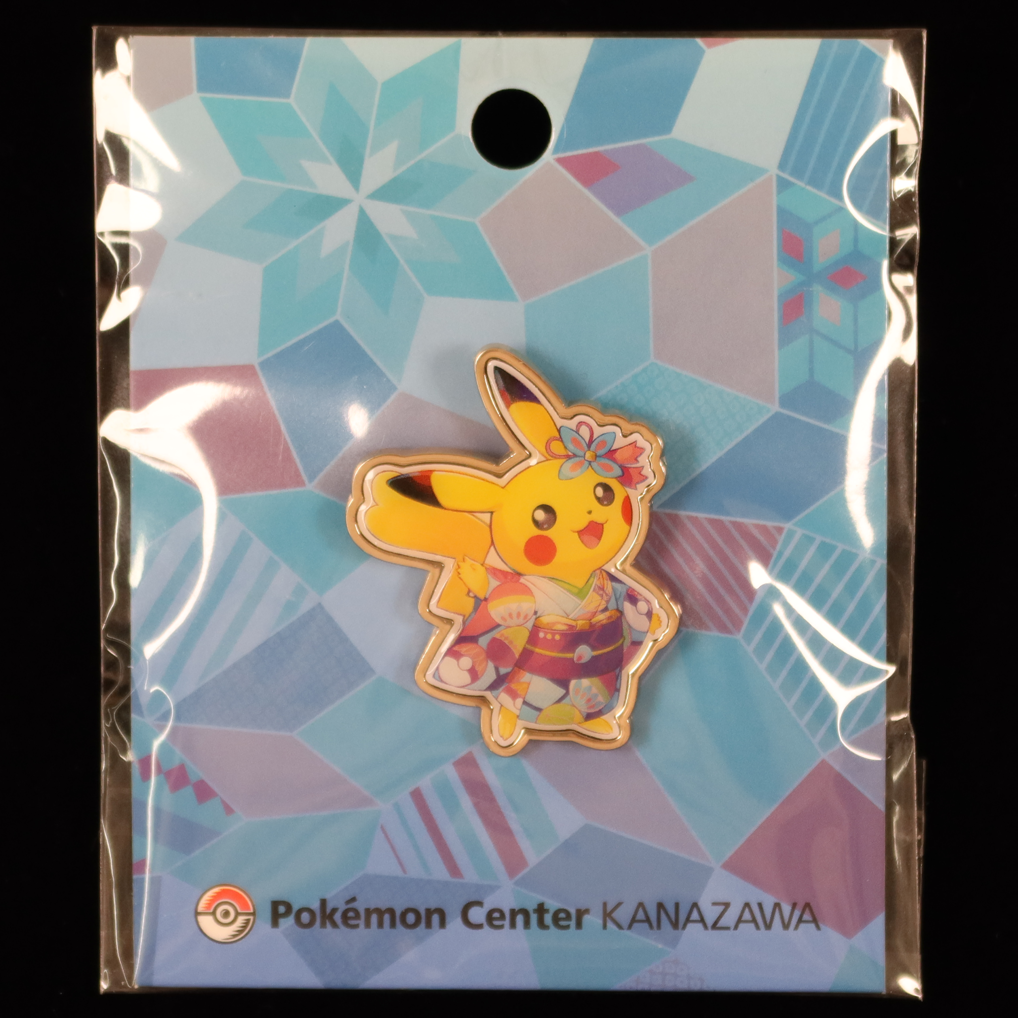 Pokémon Center KANAZAWA Pikachu pin bagde