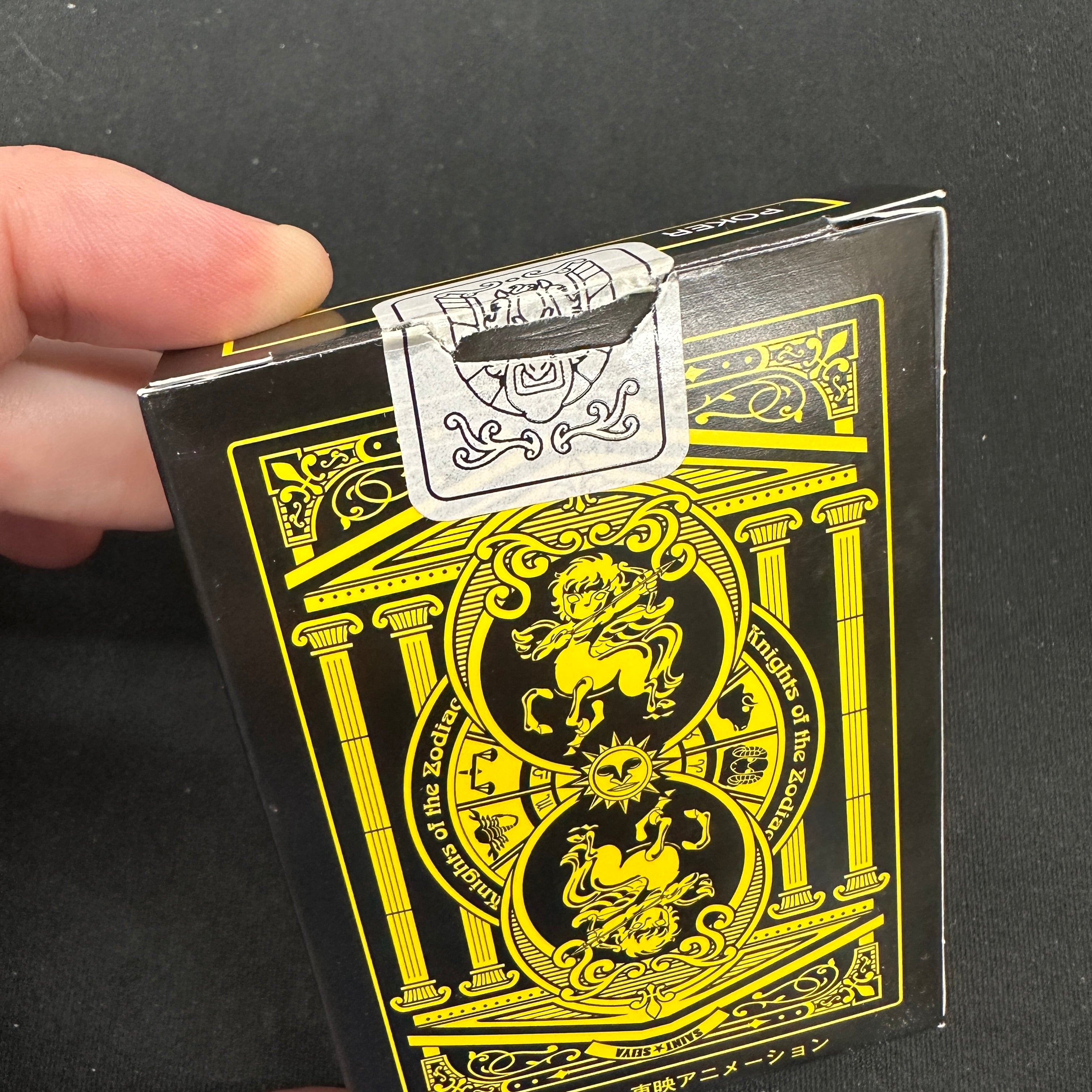 Saint Seiya BICYCLE playing cards opened