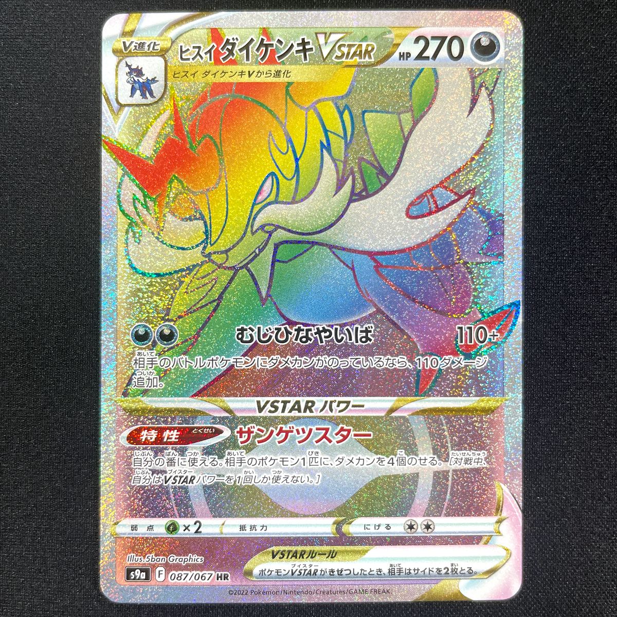 POKÉMON CARD GAME S9a 087/067 HR