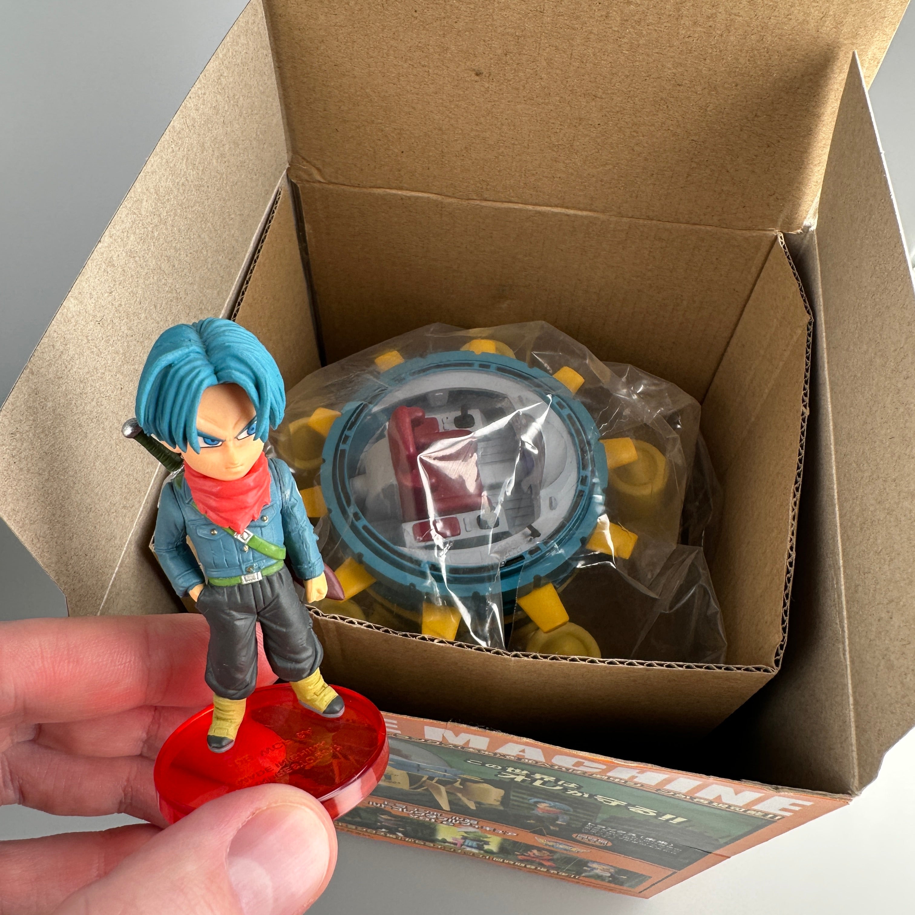 BANPRESTO DRAGON BALL SUPER MEGA WORLD COLLECTABLE FIGURE MG05 TIME MACHINE