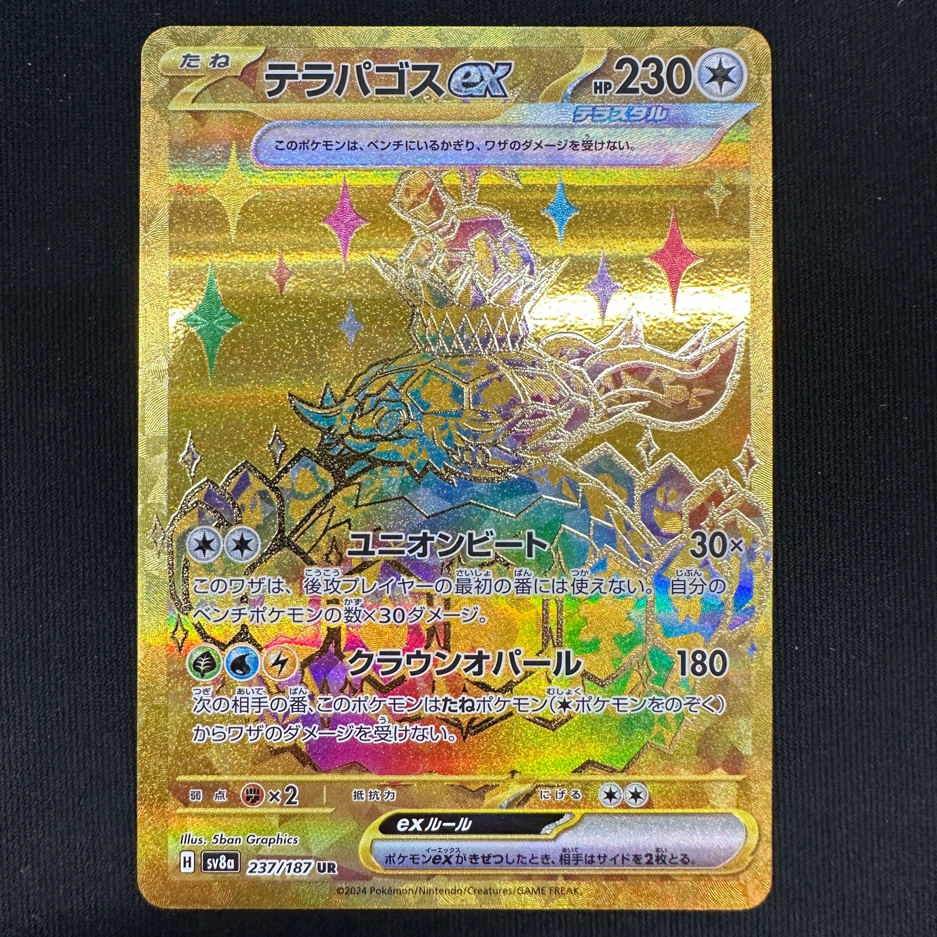 POKÉMON CARD GAME sv8a 237/187 UR