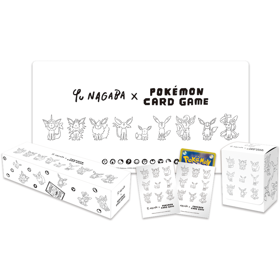 YU NAGABA x Pokemon Card Game Special BOX and Pikachu Promo