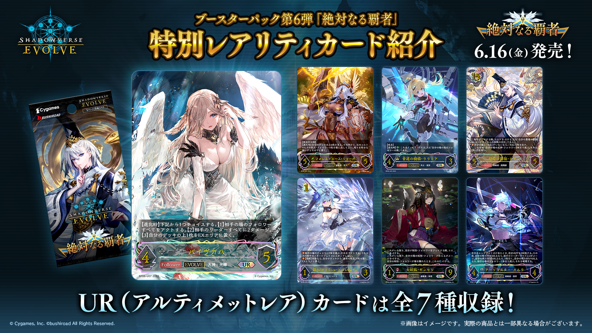 SHADOWVERSE EVOLVE Booster Pack 第6弾 ｢Absolute Conqueror｣ Box