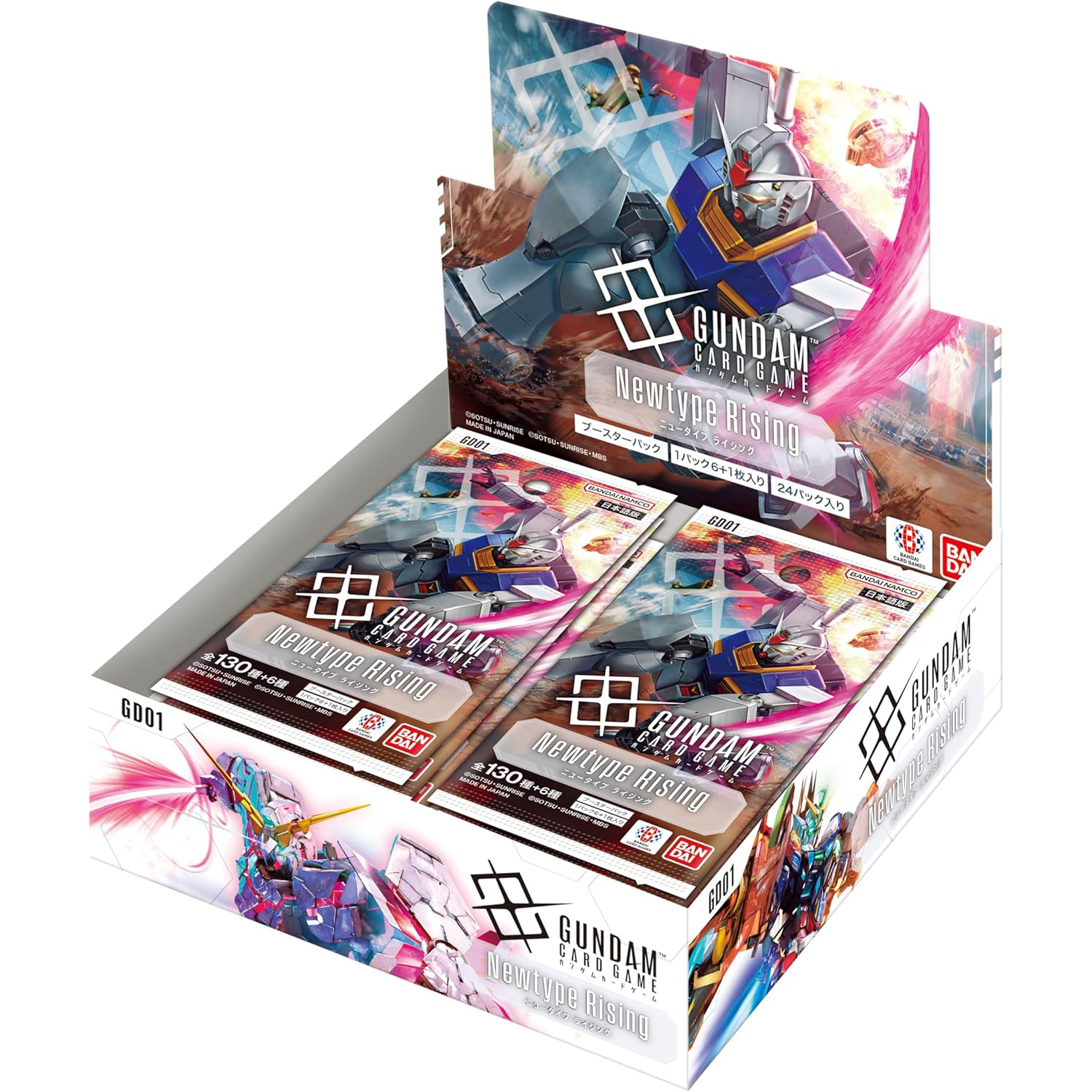 GUNDAM CARD GAME [GD01] Newtype Rising - Booster box