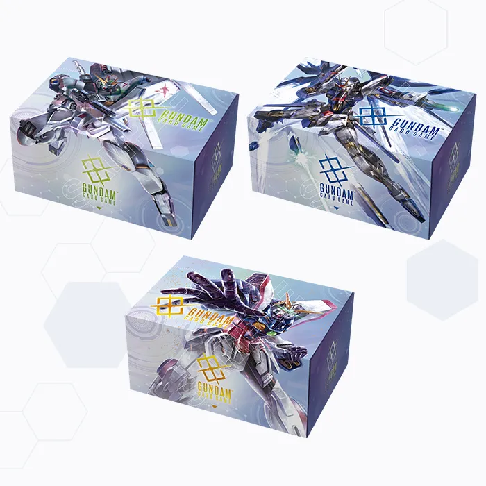 GUNDAM CARD GAME [SC01] Custom Deck Box Freedom Ascension - Half storage box (3 types, random)