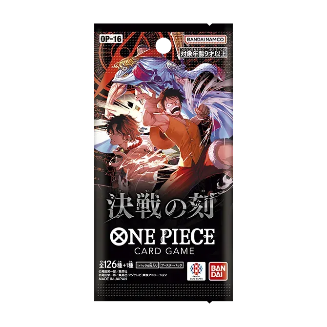 [OP-16] ONE PIECE CARD GAME Booster Pack ｢THE TIME OF BATTLE｣ Booster pack