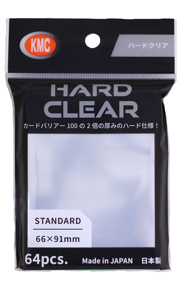 KMC CARD BARRIER Hard Clear 66 x 91 mm / 64
