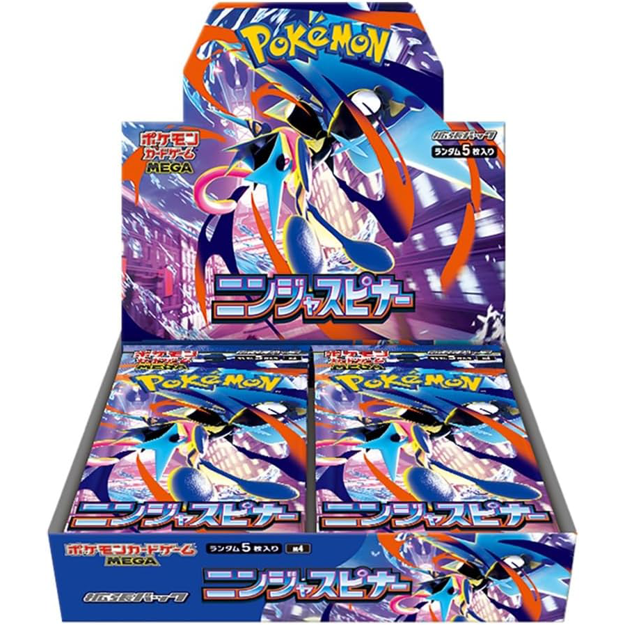 [M4] POKÉMON CARD GAME MEGA Expansion pack ｢Ninja Spinner｣ Booster box