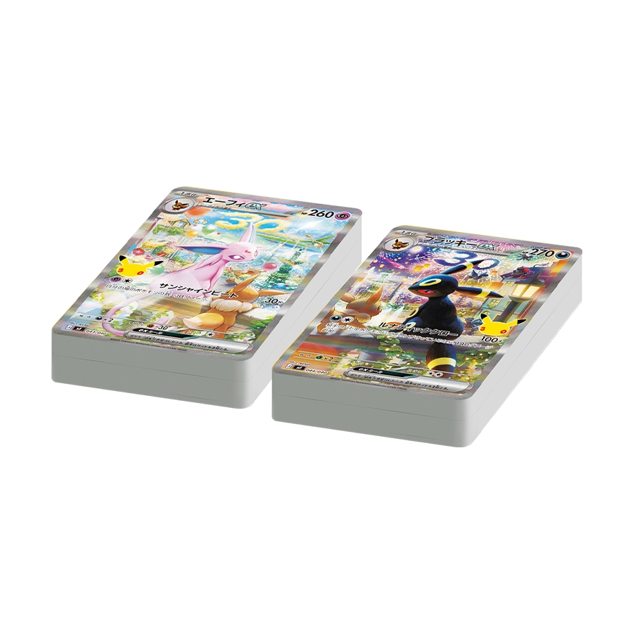 [M6a] POKÉMON CARD GAME MEGA 30th CELEBRATION Premium deck set ｢Espeon・Umbreon｣ Decks